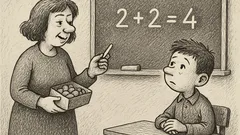 Joks: Lūcian, cik ir 2+2?