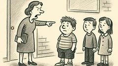 Anekdots: Skolas laikā es biju paraugzēns…