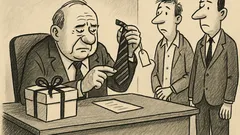 Joks: Kolēģi, kādu dāvanu priekšniekam?