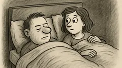 Anekdots: Jāni, tu guli?