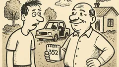 Anekdots: Tēti, kāds tev nozaga mašīnu