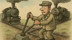 Anekdots: Kāds vīrietis piesakās dzelzceļā