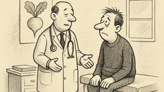 Joks: Ārsts pacientam: jūs vesels kā rutks