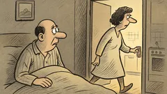 Joks: Vīrs naktī: Uz kurieni ej?