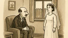 Joks: Ābram, runā, tu laimīgi apprecējies?