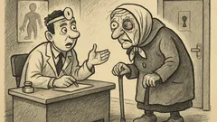 Joks: Vecenīte atnāk pie ārsta...