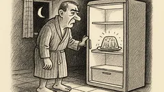 Joks: Vladimirs Vladimirovičs naktī atver ledusskapi