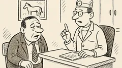 Joks: Dakter, es strādāju kā zirgs