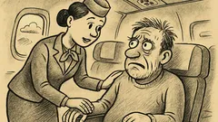 Anekdots: Stjuarte jautā: vai jau lidojāt?