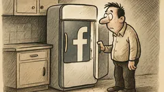 Joks: Kāpēc Facebook sajauc ar ledusskapi?