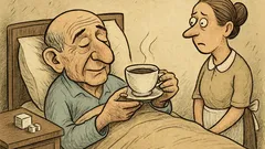 Joks: Vecs ebrejs uz nāves gultas lūdz...