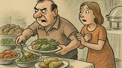 Anekdots: Kūrortā “all inclusive” Juris metas bufetē