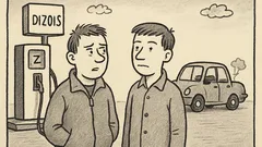 Anekdots: Divi jaunie latvieši satiekas benzīntankā