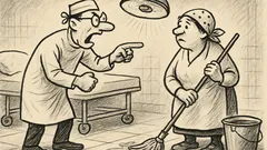 Joks: Ķirurgs slimnīcā kliedz par pazudušām nierēm