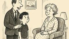 Joks: Kalniņa kungs jautā dēlam par pamāti