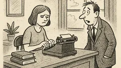 Anekdote: Ļoti, ļoti lēnīga sekretāre...