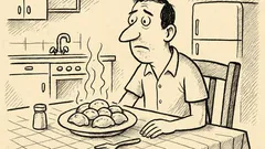 Joks: Bezizeja ir, kad vecpuisim alerģija pret pelmeņiem