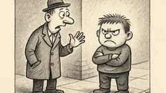 Joks: – Ko tu tāds nikns?