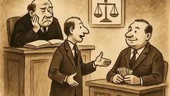 Anekdote: Advokāts tiesā kukuļus sauc par dzeramnaudu