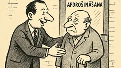 Joks: Apdrošināšanas aģents Zilbermans pierunā Goldbergu