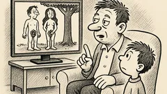 Joks: Puisēns jautā tēvam par cilvēkiem