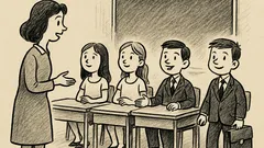 Joks: Jauna skolotāja aptaujā 4. klasi