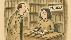 Joks: Bibliotēkā meklē grāmatu “Ideāls bērns”