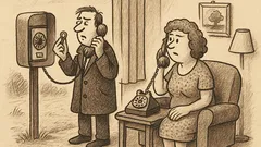 Joks: Mīļā, reizēm man gribas piezvanīt...