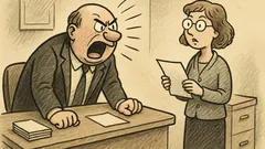 Anekdots: Priekšnieks bļauj sekretārei: Atnes papīru!