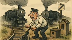 Anekdots: Vīrietis darba intervijā dzelzceļā