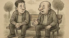 Joks: Sēž divi draugi un runā par darbu