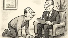 Joks: Dakter, man liekas, ka esmu suns!