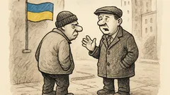 Joks: Ukrainā satiekas divi krievvalodīgie
