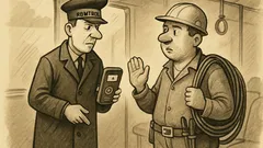 Anekdots: Uzrādiet e-talonu.