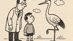 Joks: Kāpēc dzērve stāv uz vienas kājas