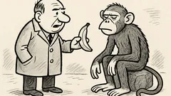 Joks: Divi veči sarunājas par banānu