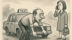 Anekdots: Viņa zvana: “Vai tu jau atbrauci?”