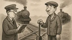 Anekdots: Vīrietis piesakās darbā pie dzelzceļa