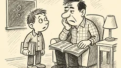 Joks: Bulišs prasa tētim par dalāmo