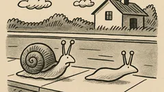 Joks: Gliemezis lien pa ielu, otrs jautā...