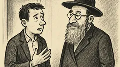 Joks: Jauns ebrejs pie rabīna sūdzas par kāzām