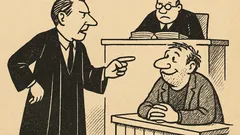 Anekdots: Prokurors vaicā lieciniekam...