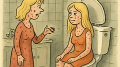 Anekdote: Divas blondīnes sarunājas par kosmētiķi