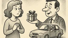 Anekdots: Mīļā, ko tev uzdāvināt?