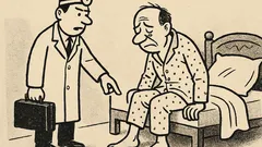 Joks: Dakter, man sāp galva no rītiem!