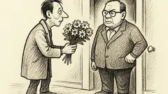 Anekdote: Rakstnieks tik ļoti baidās no Argēzi