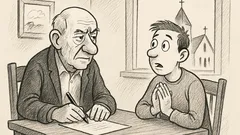 Joks: Tēvocis vaicā: vai esi ticīgs?