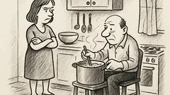 Joks: Sieviete runā ar vīru...