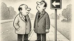 Joks: Kāpēc tu skaties abos virzienos?