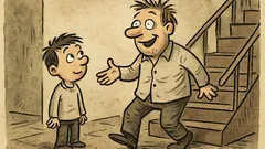 Joks: Tēvs māca dēlam par dzīvi